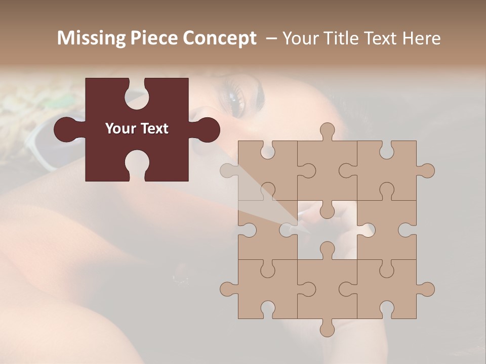 Beach Beauty Gorgeous PowerPoint Template