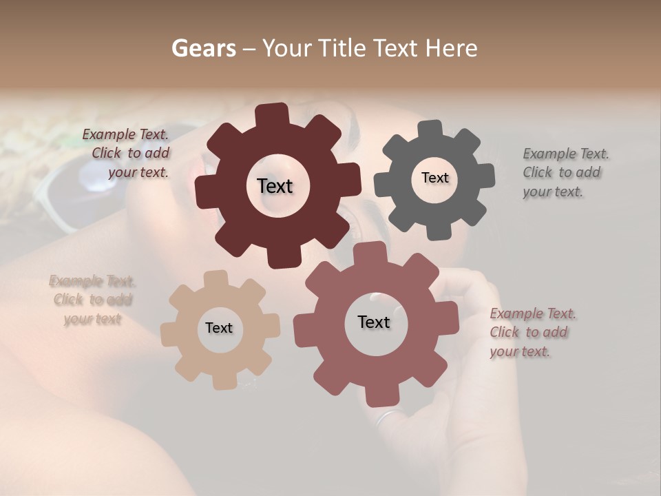 Beach Beauty Gorgeous PowerPoint Template