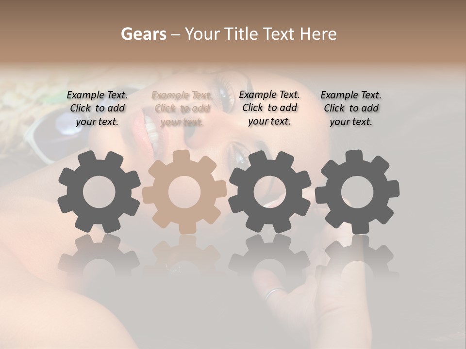 Beach Beauty Gorgeous PowerPoint Template