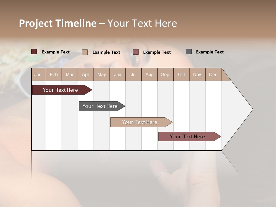 Beach Beauty Gorgeous PowerPoint Template