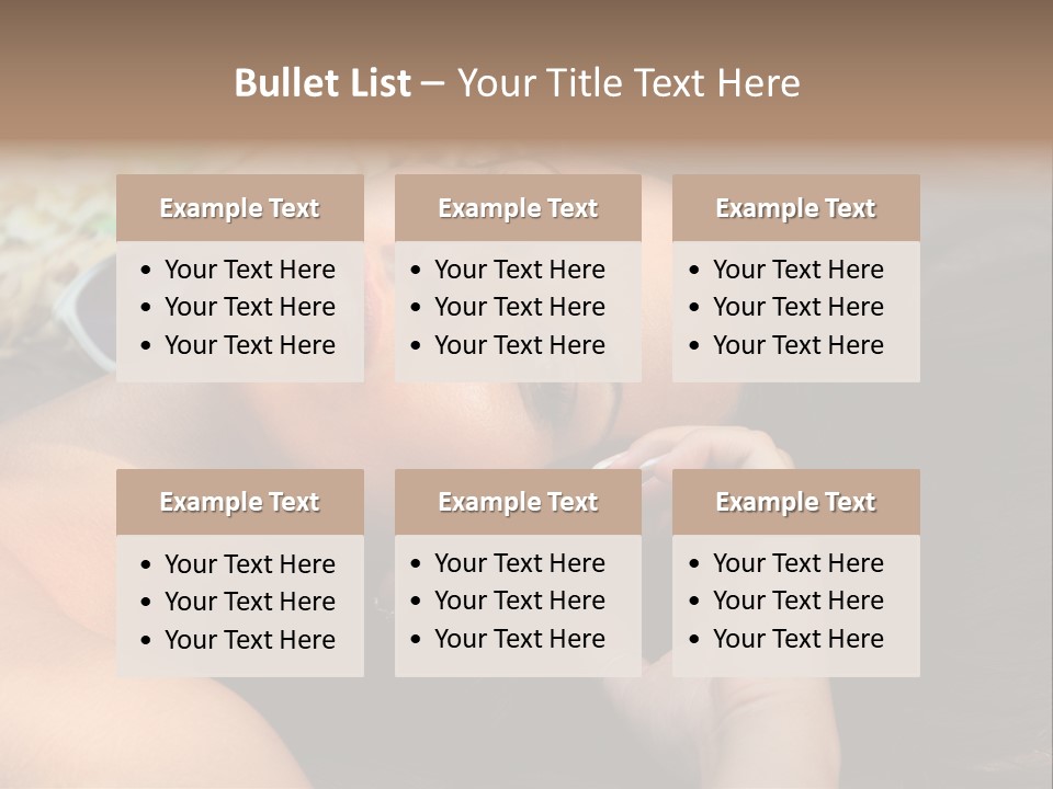 Beach Beauty Gorgeous PowerPoint Template