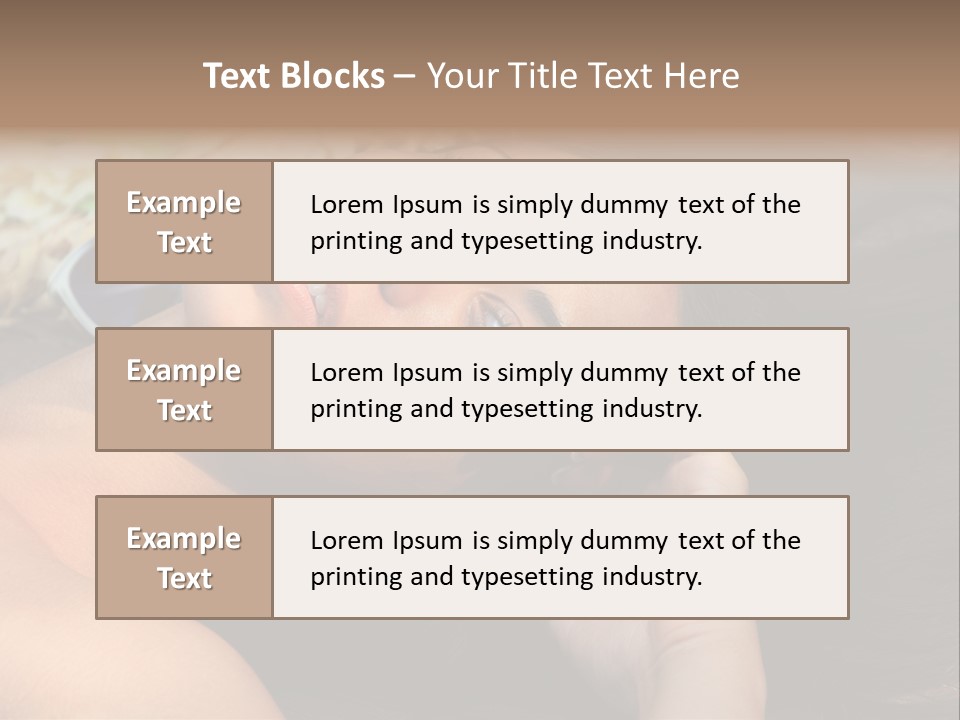 Beach Beauty Gorgeous PowerPoint Template