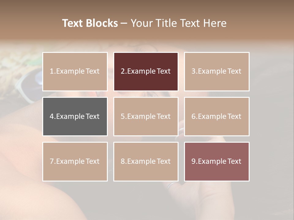 Beach Beauty Gorgeous PowerPoint Template