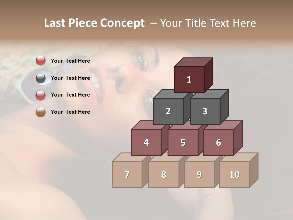 Beach Beauty Gorgeous PowerPoint Template