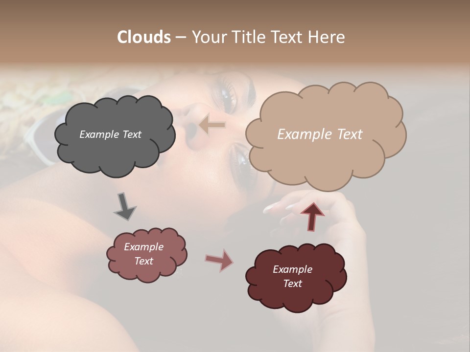 Beach Beauty Gorgeous PowerPoint Template