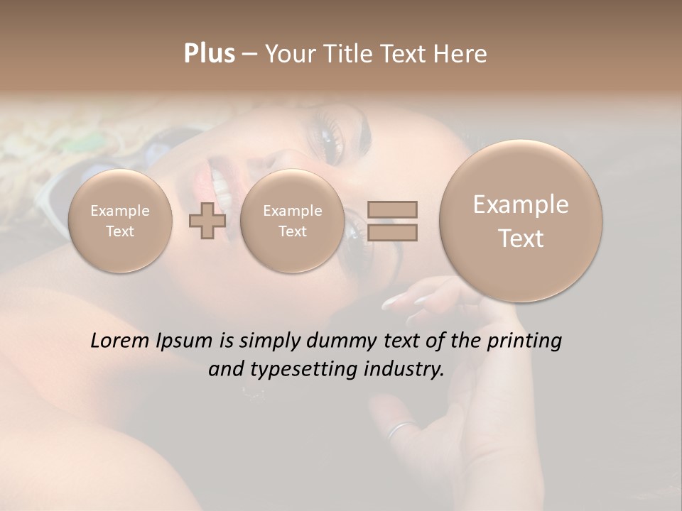 Beach Beauty Gorgeous PowerPoint Template