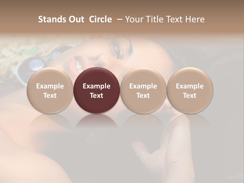 Beach Beauty Gorgeous PowerPoint Template