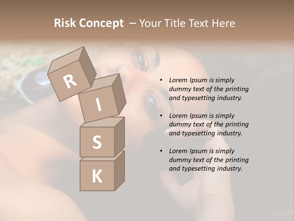 Beach Beauty Gorgeous PowerPoint Template