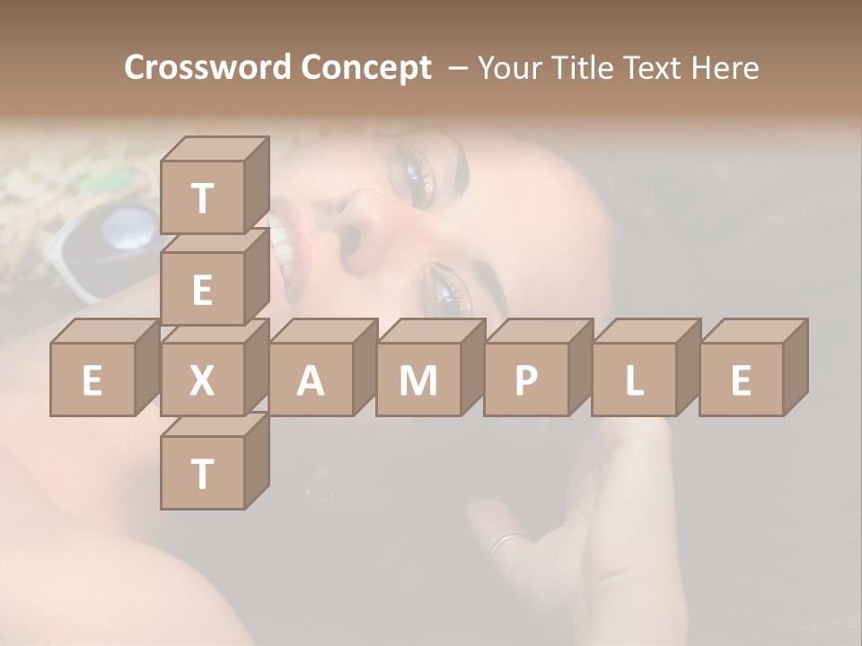 Beach Beauty Gorgeous PowerPoint Template