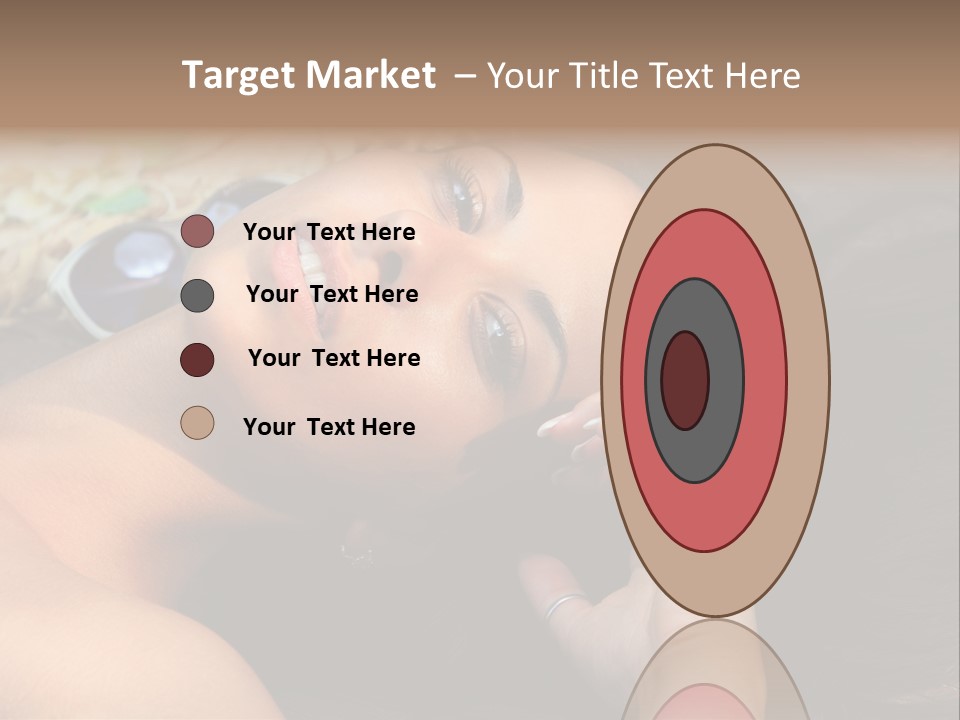 Beach Beauty Gorgeous PowerPoint Template