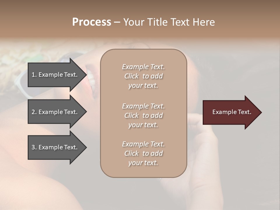 Beach Beauty Gorgeous PowerPoint Template