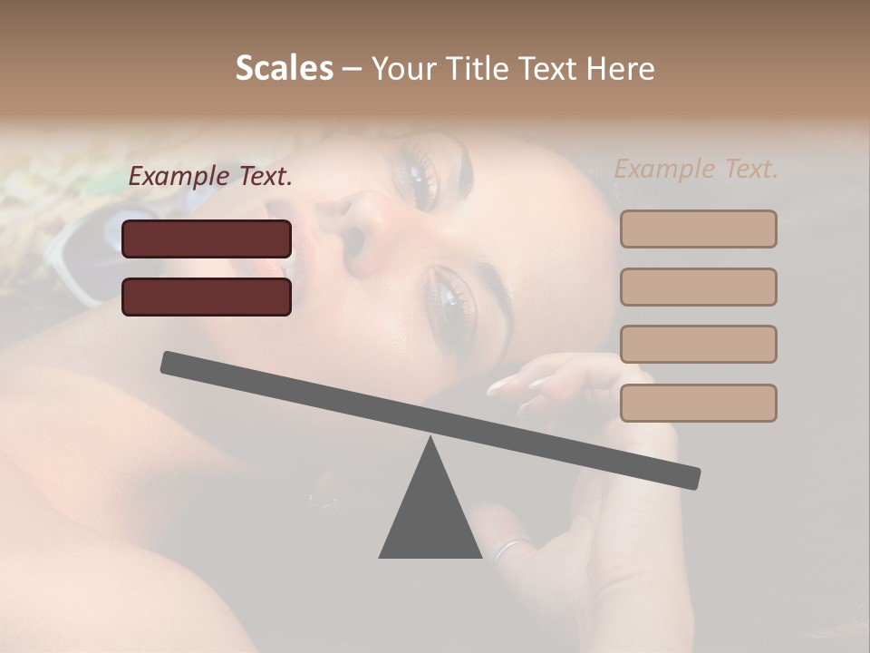 Beach Beauty Gorgeous PowerPoint Template