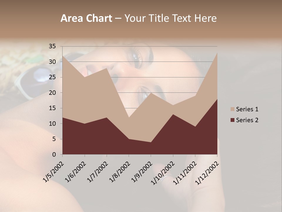 Beach Beauty Gorgeous PowerPoint Template