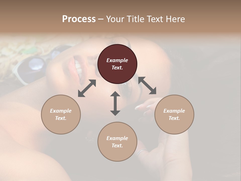 Beach Beauty Gorgeous PowerPoint Template