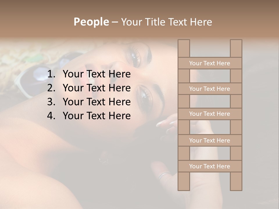 Beach Beauty Gorgeous PowerPoint Template