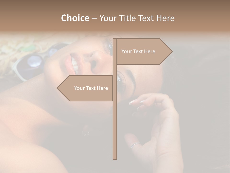 Beach Beauty Gorgeous PowerPoint Template