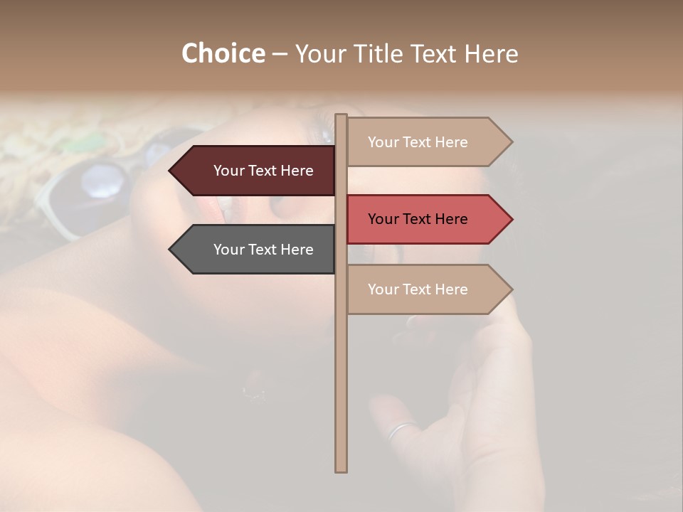 Beach Beauty Gorgeous PowerPoint Template