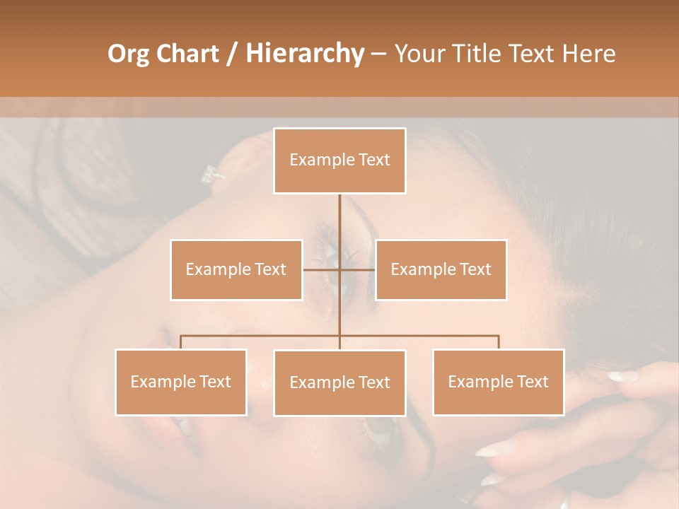 Curly Female Maldives PowerPoint Template