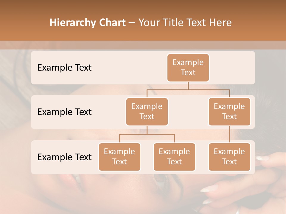 Curly Female Maldives PowerPoint Template