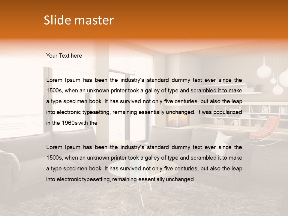 Luxury Stone Architecture PowerPoint Template