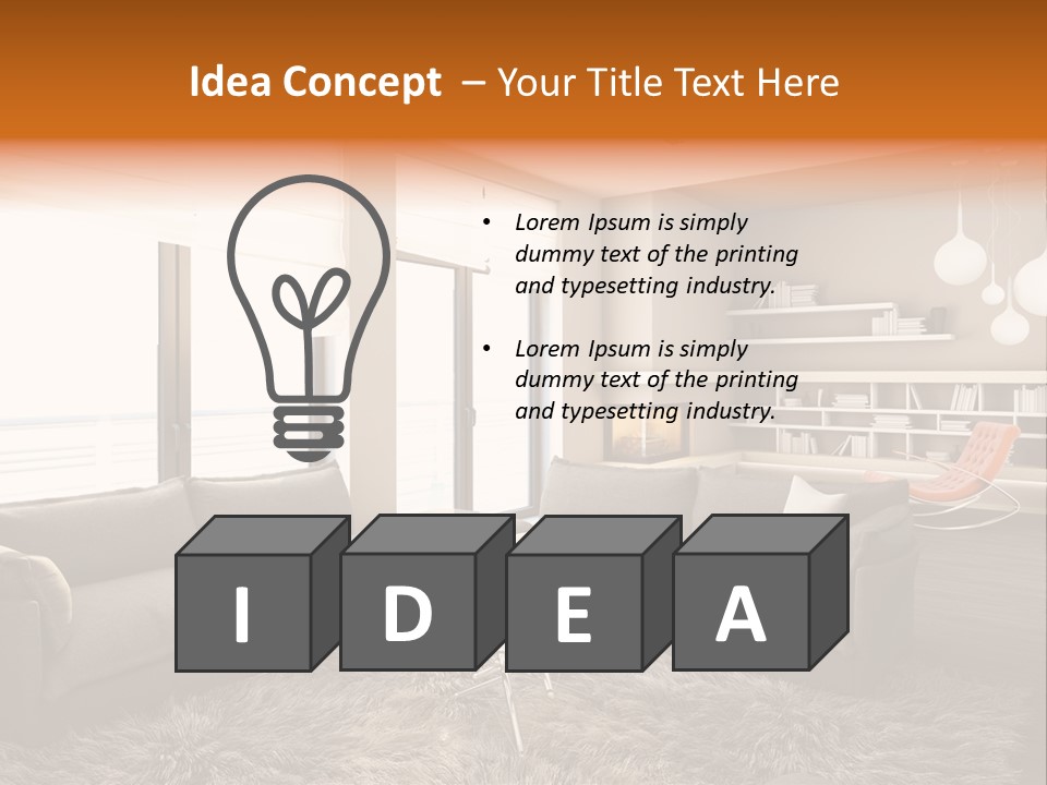 Luxury Stone Architecture PowerPoint Template