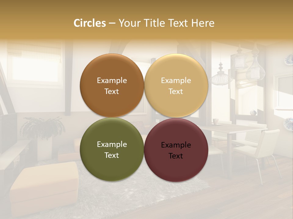 Wood Color Contemporary PowerPoint Template