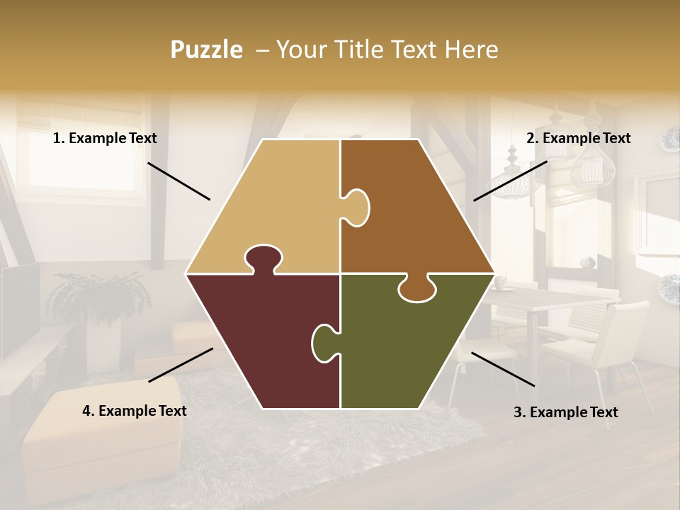 Wood Color Contemporary PowerPoint Template