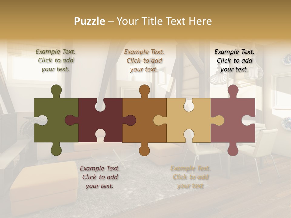 Wood Color Contemporary PowerPoint Template