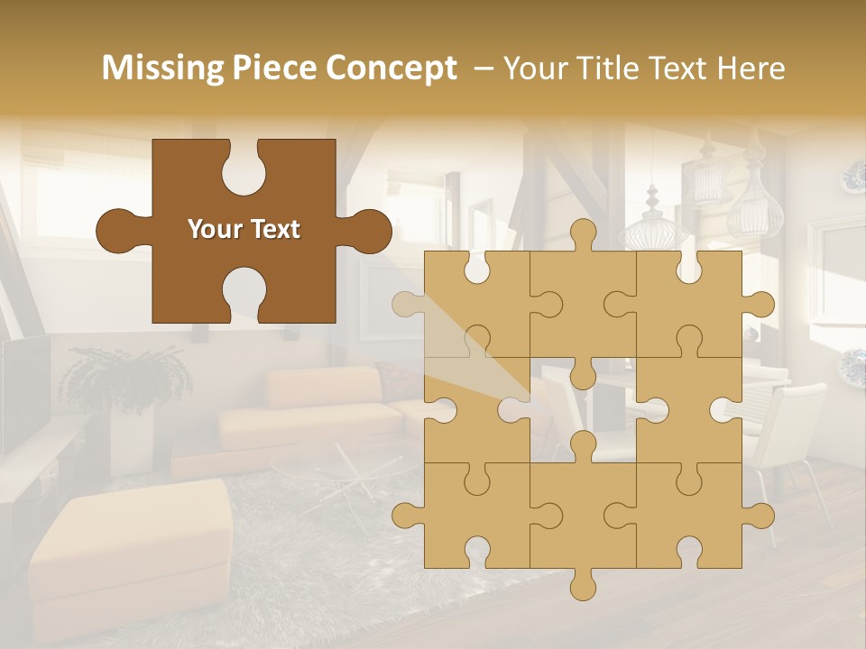 Wood Color Contemporary PowerPoint Template