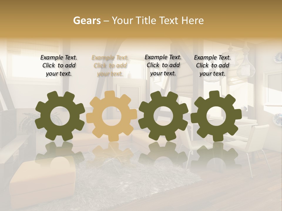 Wood Color Contemporary PowerPoint Template