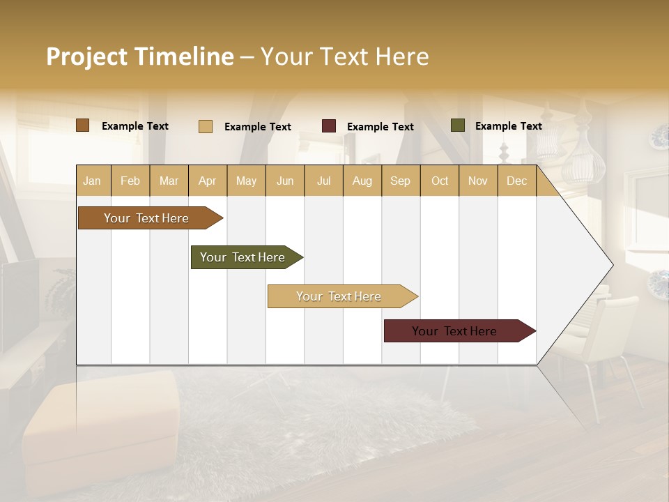 Wood Color Contemporary PowerPoint Template