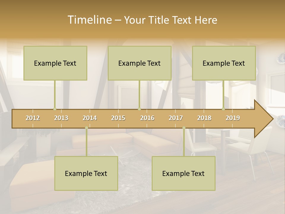Wood Color Contemporary PowerPoint Template