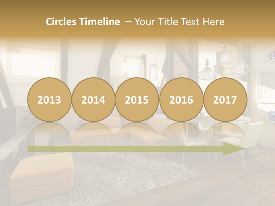 Wood Color Contemporary PowerPoint Template