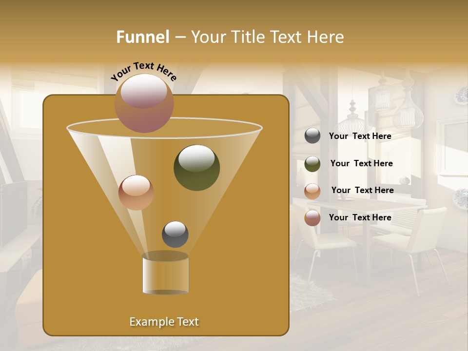 Wood Color Contemporary PowerPoint Template