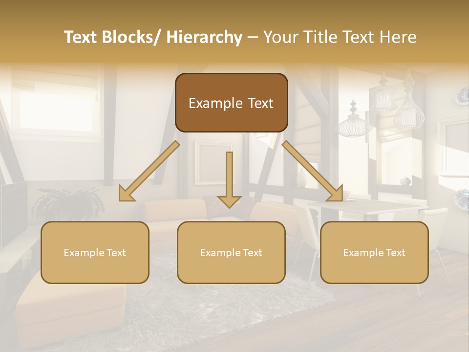 Wood Color Contemporary PowerPoint Template