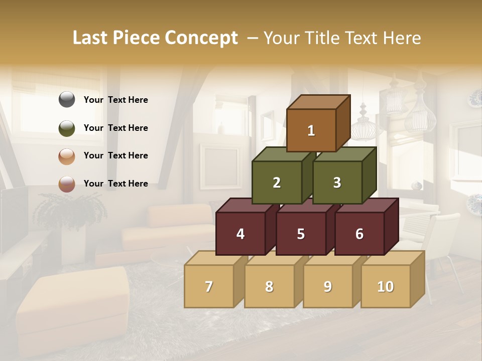 Wood Color Contemporary PowerPoint Template