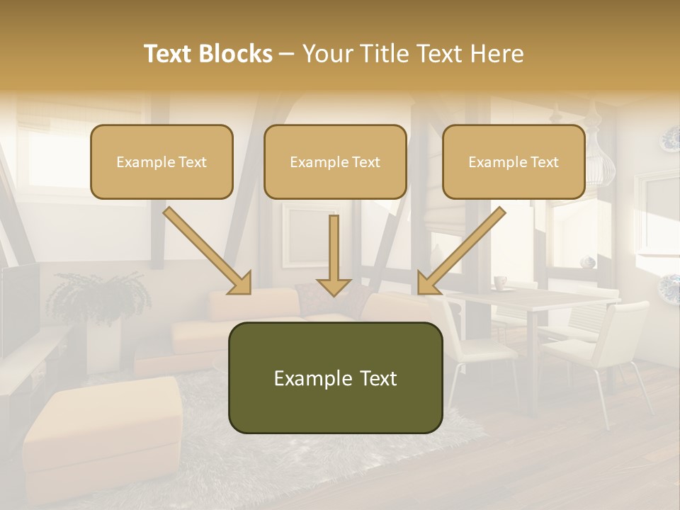 Wood Color Contemporary PowerPoint Template