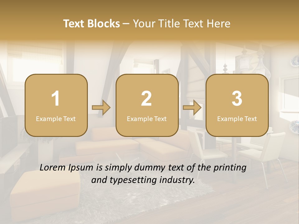 Wood Color Contemporary PowerPoint Template