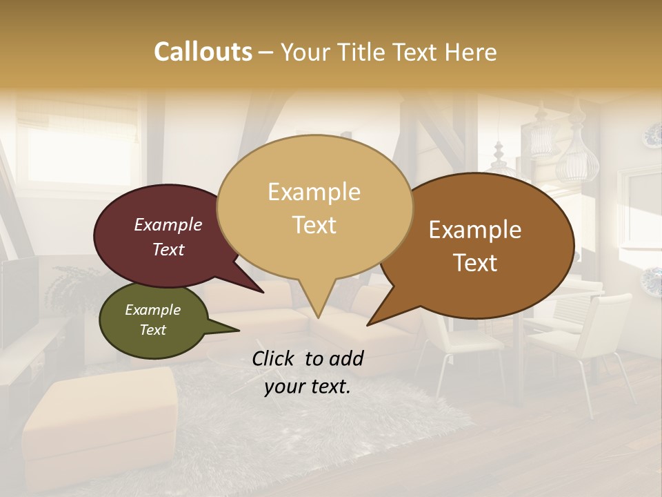 Wood Color Contemporary PowerPoint Template