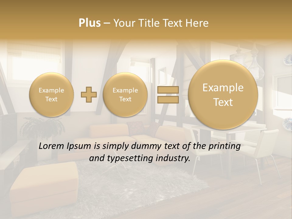 Wood Color Contemporary PowerPoint Template