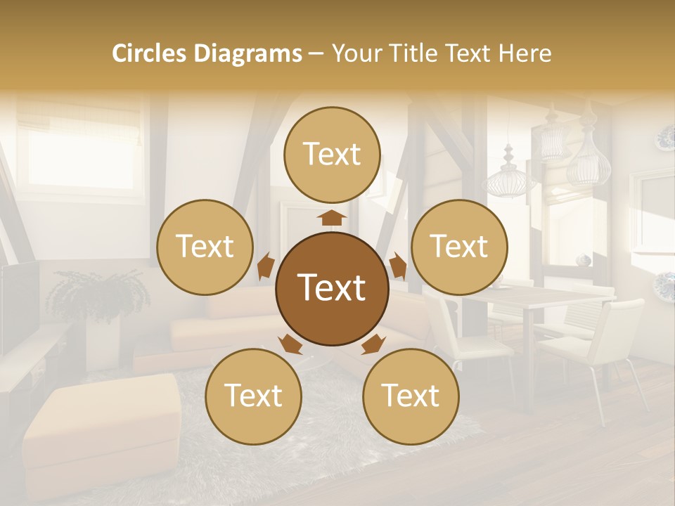 Wood Color Contemporary PowerPoint Template
