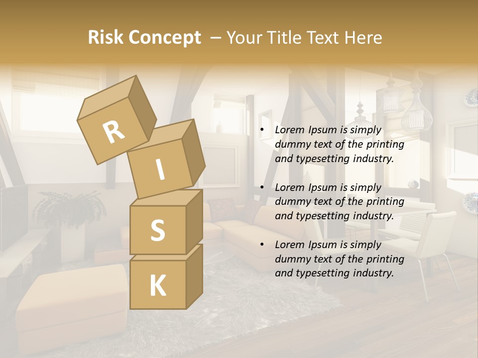 Wood Color Contemporary PowerPoint Template