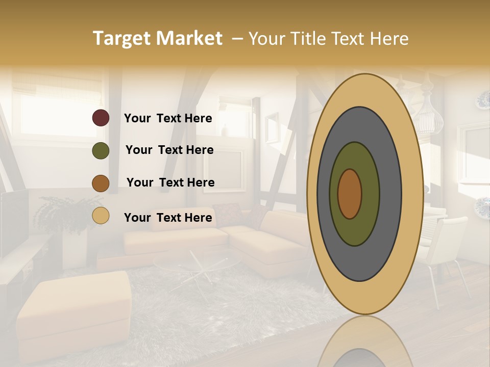 Wood Color Contemporary PowerPoint Template