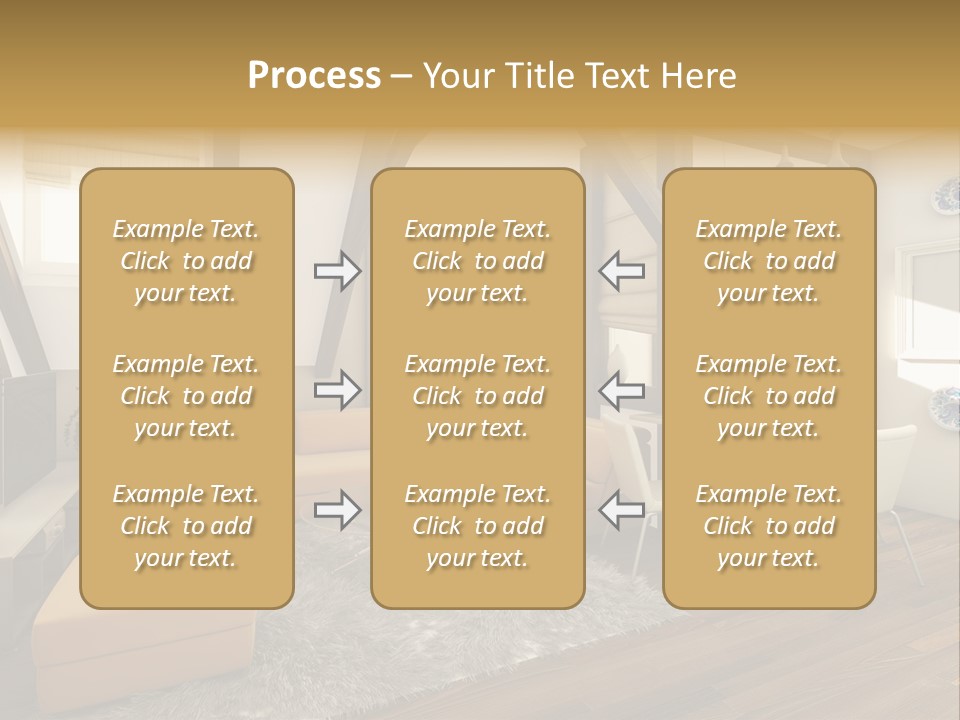 Wood Color Contemporary PowerPoint Template