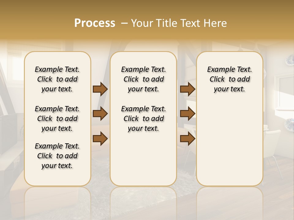 Wood Color Contemporary PowerPoint Template