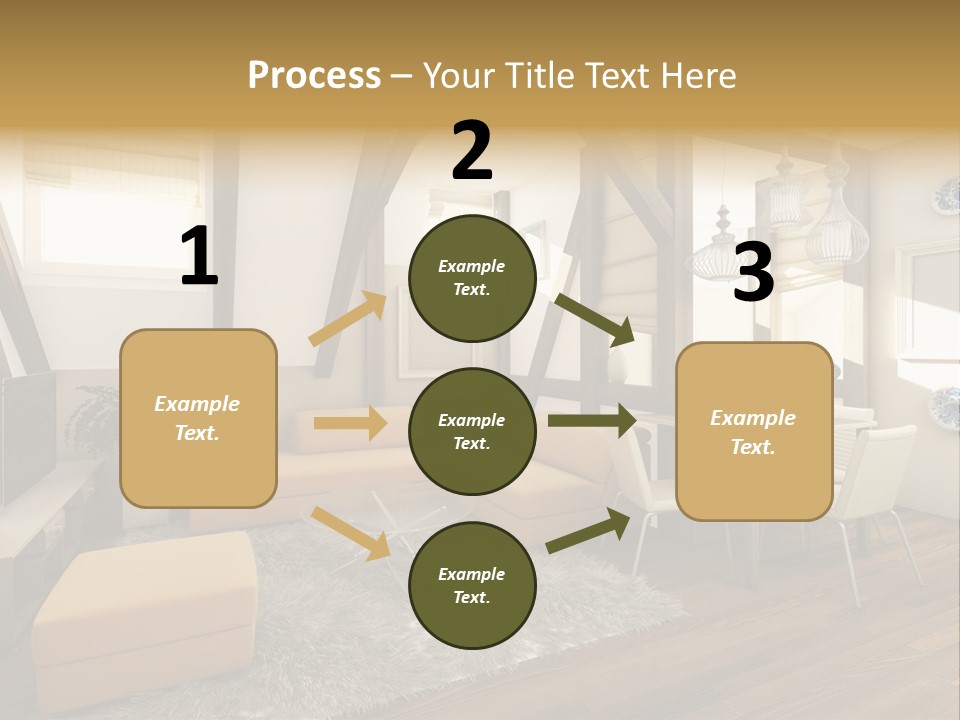 Wood Color Contemporary PowerPoint Template