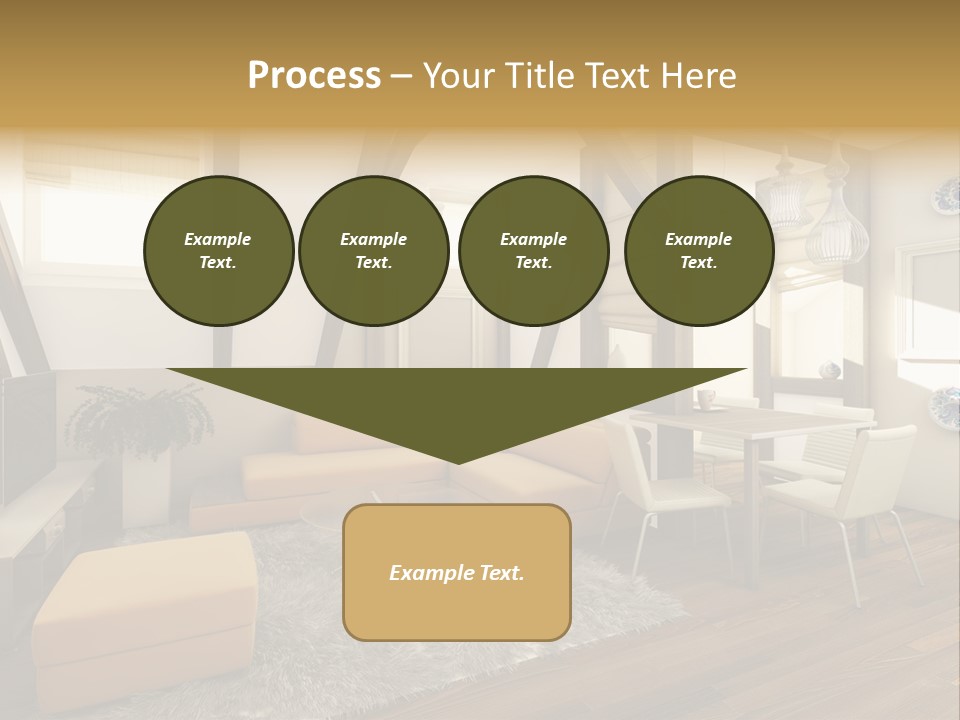 Wood Color Contemporary PowerPoint Template