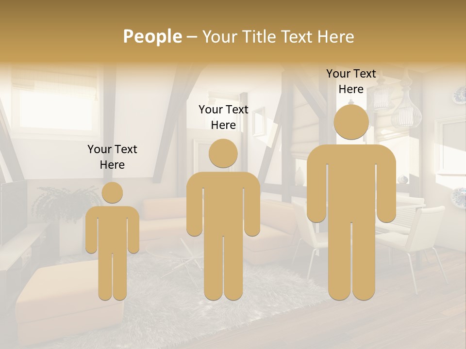 Wood Color Contemporary PowerPoint Template