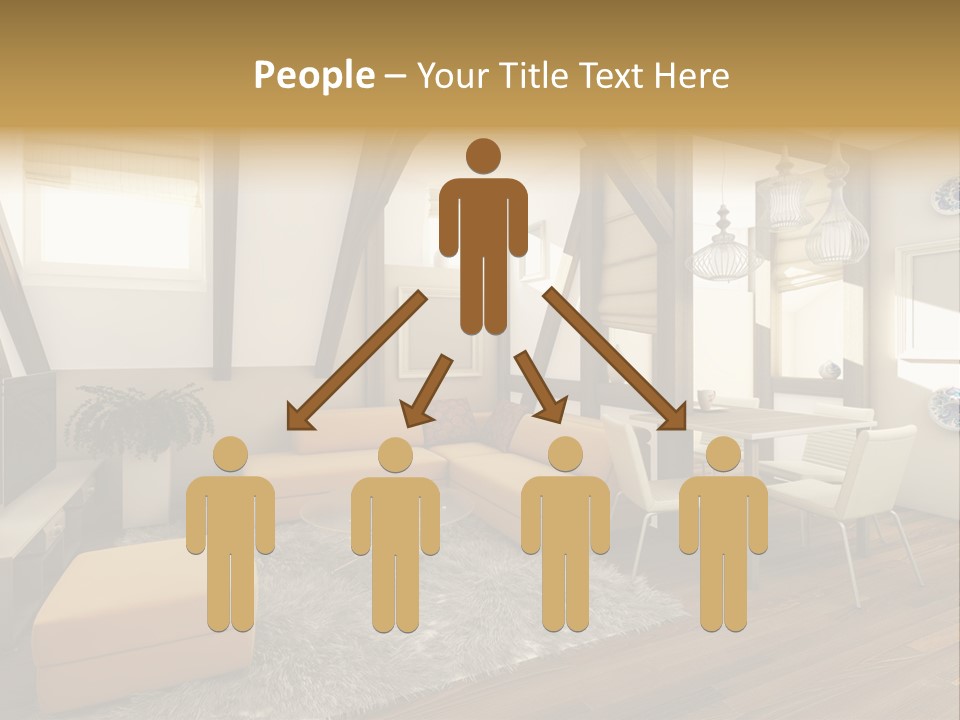 Wood Color Contemporary PowerPoint Template