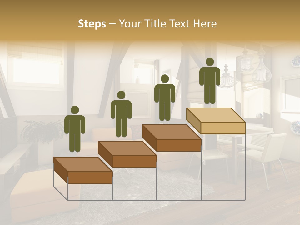 Wood Color Contemporary PowerPoint Template